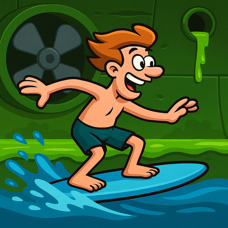 Sewer Surfer